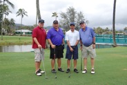 Group pictures - 6th hole at Mid Pacific Country Club, Hawaii