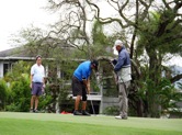 Lots of good putts today at the 3rd Annual APIII Golf Tournament in Hawaii