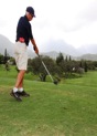 Nice shot with a great view of the fairway ahead in Hawaii