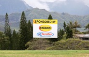 Midas Hawaii sponsorship of the APIII Annual Memorial Golf Tournament for Tony.