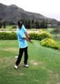 Tee shot at the first hole at Mid Pacific Country Club in Lanikai