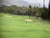 Fairway for the MOST ACCURATE DRIVE...Mid Pacific Country Club first hole in Lanikai