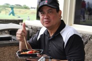 Fantastic bento lunch by HASR Bistro - Midas Hawaii Tony Pereira Golf Tournament