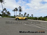 Our Midas Mini Cooper also made it's way to the Mid Pacific Country Club