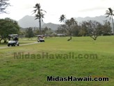 Driving to their next stop at the Midas Hawaii Tony Pereira Golf Tournament