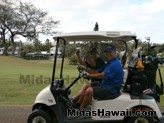 Go team! They're off to a great start at the Midas Hawaii Tony Pereira Golf Tournament