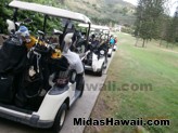 Lots of teams showed up to take part in the Midas Hawaii Tony Pereira Golf Tournament