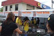 Winner, winner at the Drive Out Hunger Kickoff Event Midas Hawaii Oil Change Auto Repair 102