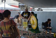 General manager Tim helping the team at the Drive Out Hunger Kickoff Event Midas Hawaii Oil Change Auto Repair 136