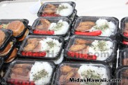 Bento's from HASR BISTRO for everyone at the 6th Annual APIII Golf Tournament for RMHC