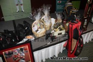 Prizes and raffle items waiting to be given away at the Midas Hawaii Tony Pereira Memorial Golf Tournament 2016