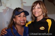 Sweetie Pacarro of KSSKour special guest emcee and Dianne Pereira of Midas Auto Service & Tires.