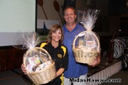 Bubbies donated two beautiful baskets. Thanks to the owner and manager of Buddies
